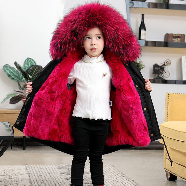 Quality Winter Plus Velvet Thicken Jacket Coat for Kids