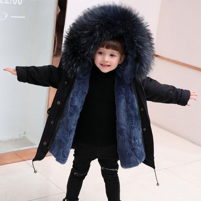 Quality Winter Plus Velvet Thicken Jacket Coat for Kids