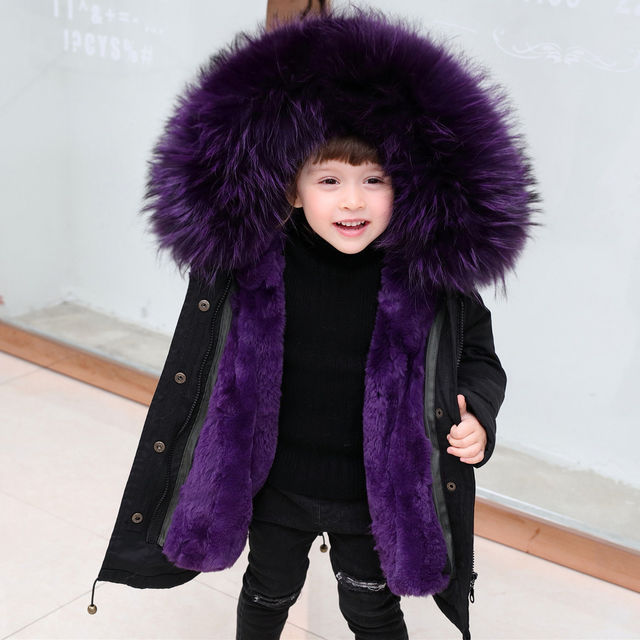 Quality Winter Plus Velvet Thicken Jacket Coat for Kids