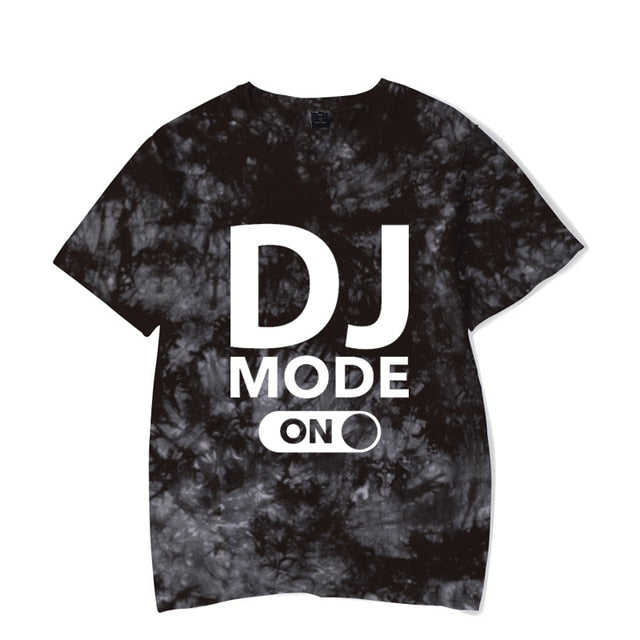 Dj Mode Print Luminous Tees T- shirt for Men