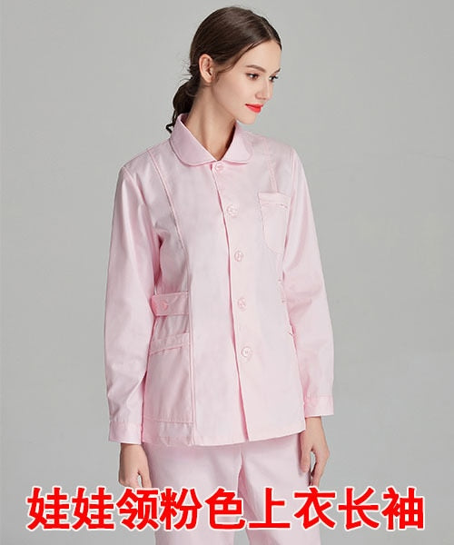 Long Sleeve Uniform Scrub Top