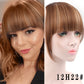 Synthetic Bangs Clip-In Hair Extension