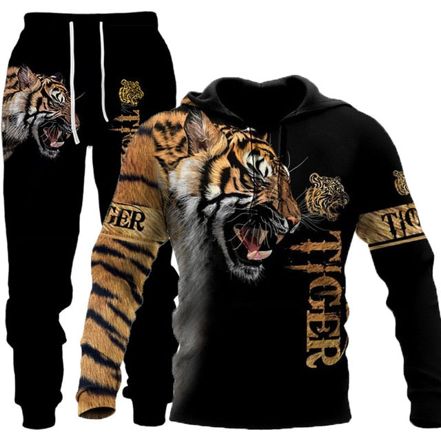 The Tiger 3d Printed Set