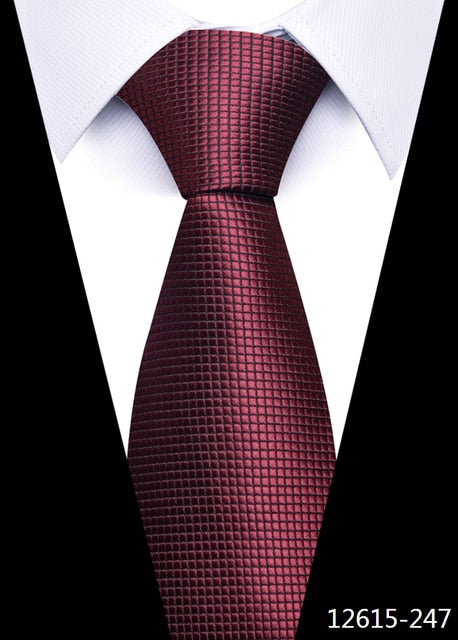 Printed Silk Necktie For Men