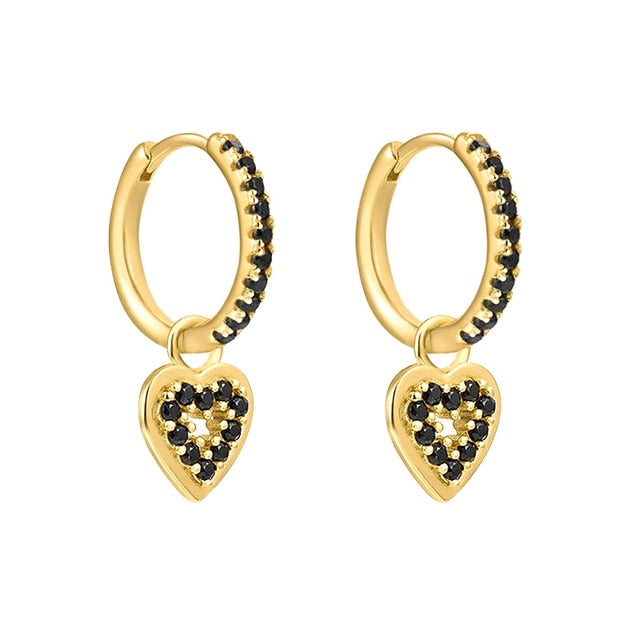 925 Sterling Silver Ear Buckle Small Hoop Earrings