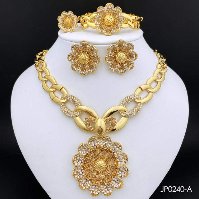 Newly Dubai Jewelry Set For Women