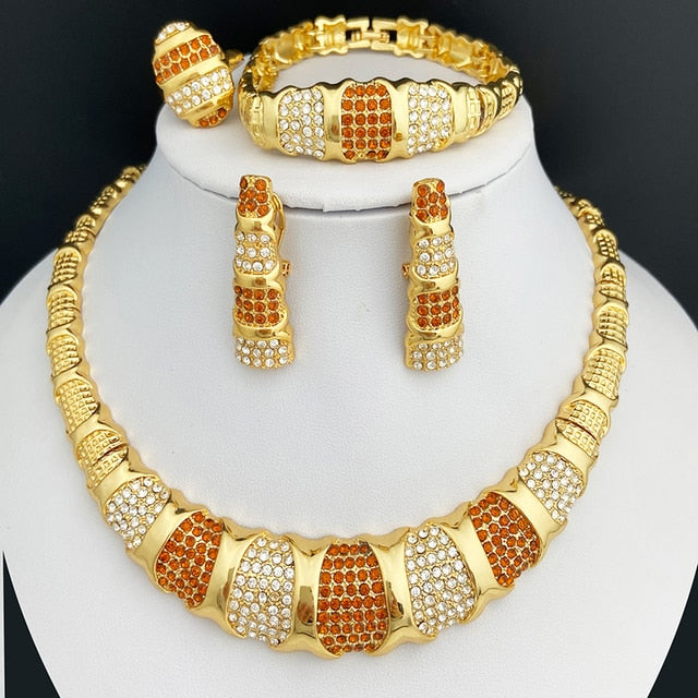 Luxury Jewelry Set Wedding Party Gift