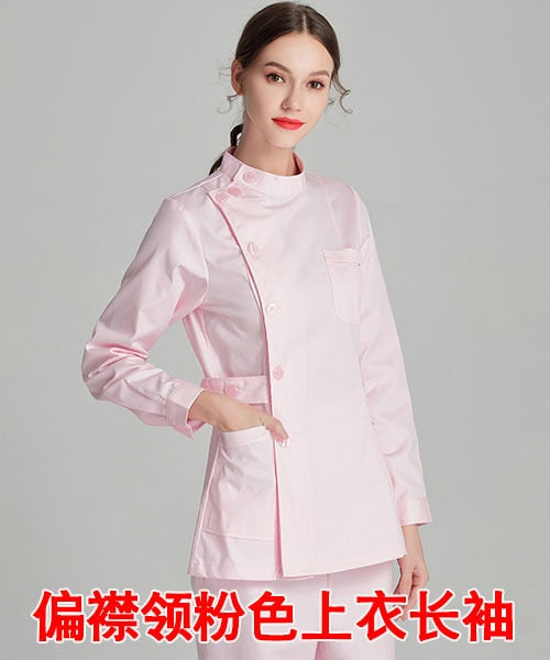 Long Sleeve Uniform Scrub Top