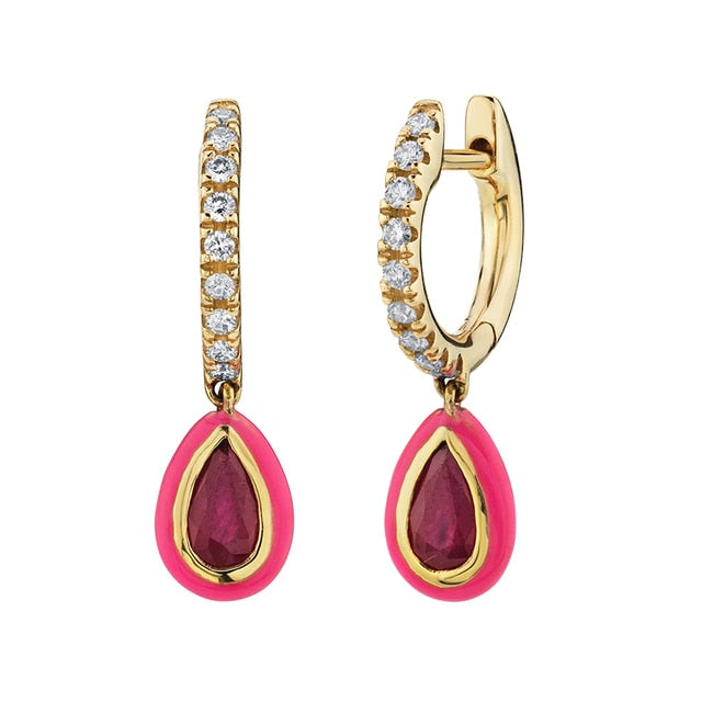 925 Sterling Silver Ear Buckle Small Hoop Earrings