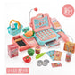 Mini Supermarket Shopping Cash Register Set Pretend Play Toys For Children