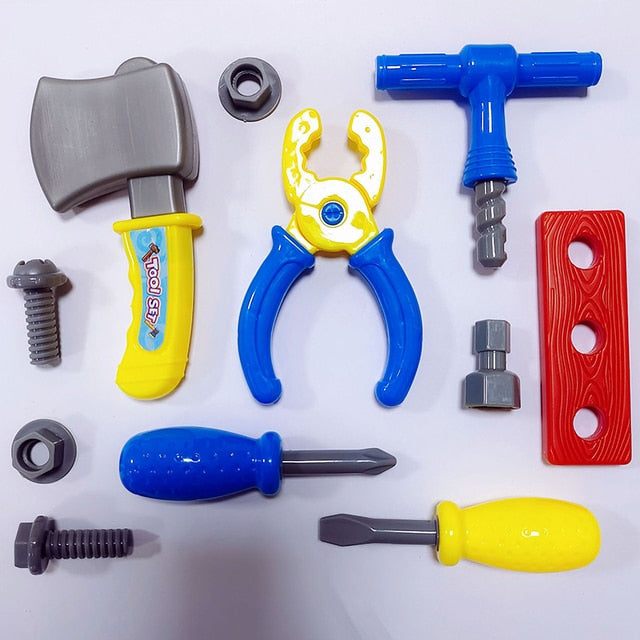 Safe Plastic Children Maintenance Repair Tools Set for Kids