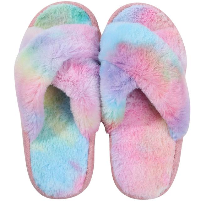 Fuzzy Slippers for Women