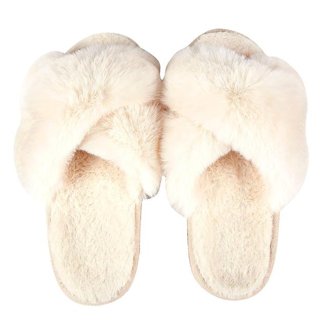 Fuzzy Slippers for Women