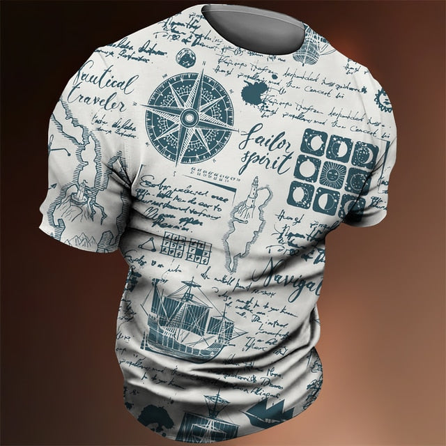 Vintage T-shirt top for Men