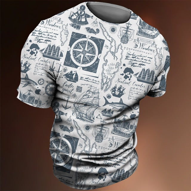 Vintage T-shirt top for Men