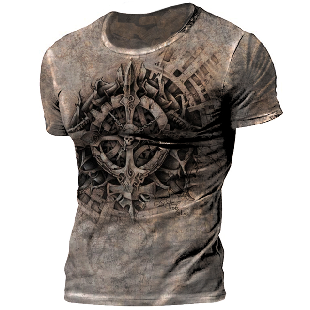 Vintage T-shirt Top for Men