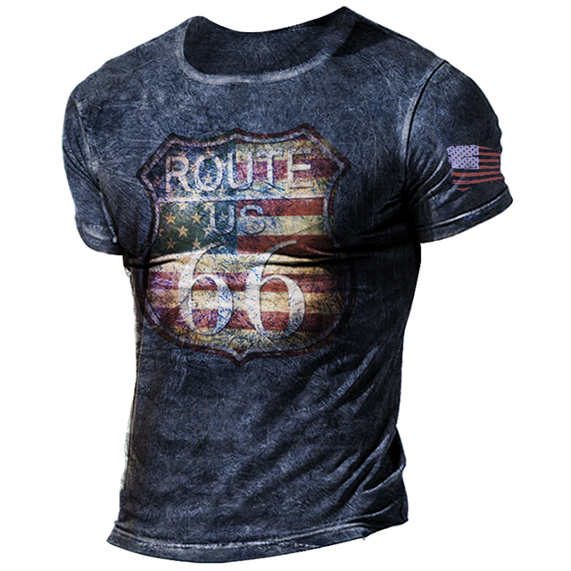 Vintage T-shirt Top for Men