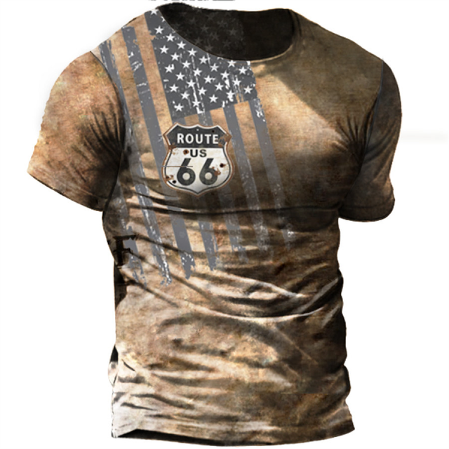Vintage T-shirt Top for Men
