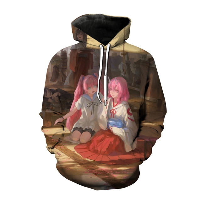 Tensei Shitara Slime Datta Ken Anime Hoodies Sweatshirt