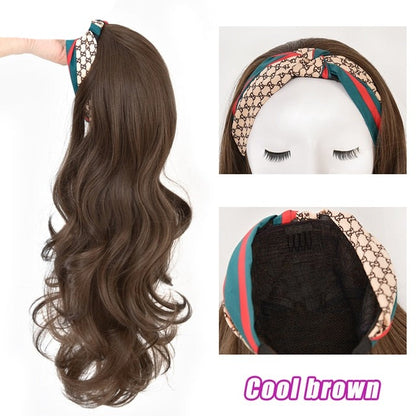 Synthetic Cute Headband Wig for Women