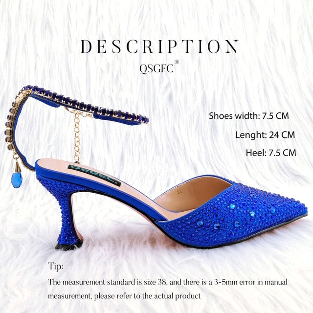 Pointed Shoes with Designer bag for Women