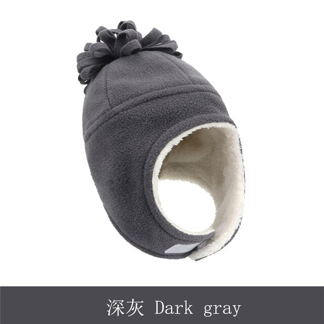 Thick Earflap Hat for Toddler Newborn
