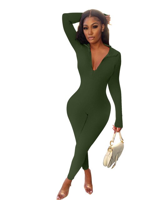 Sexy long Sleeve Jumpsuit
