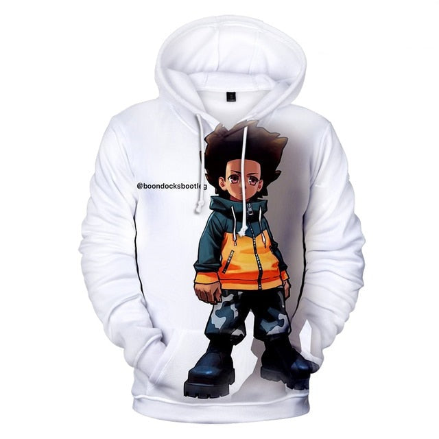 The Boondocks Hoodies Sweatshirt for Men