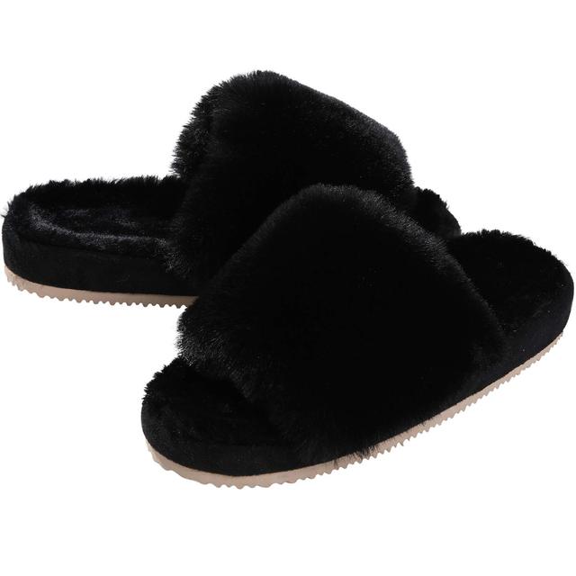 Fuzzy Slippers for Women