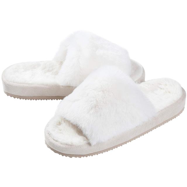Fuzzy Slippers for Women