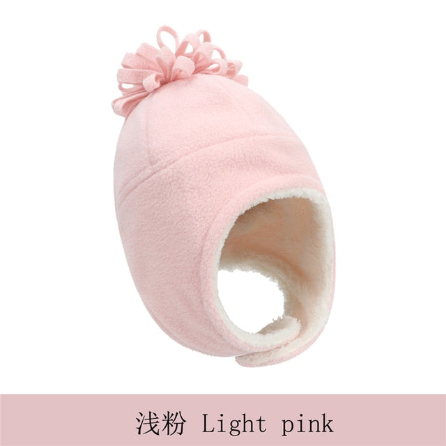 Thick Earflap Hat for Toddler Newborn