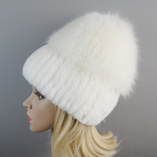 Fur Warm Beanies Hat