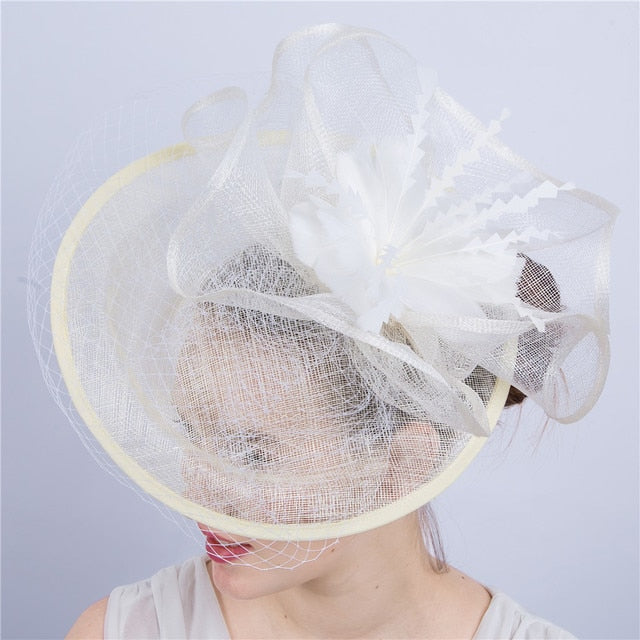 Fascinator Feather Bridal Veils Party Hair Accessories