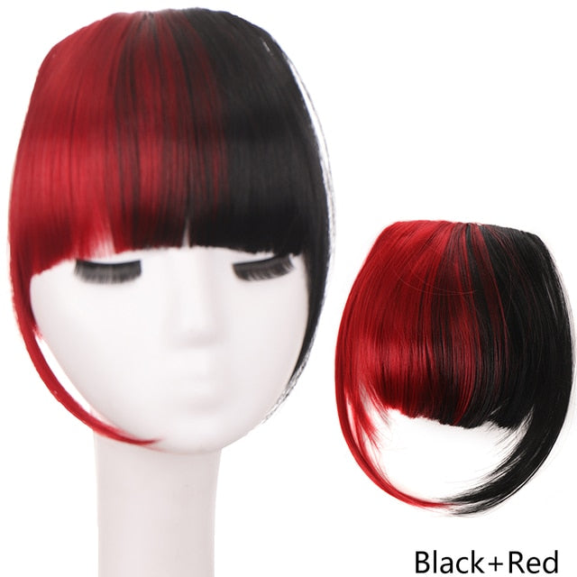 Synthetic Bangs Clip-In Hair Extension