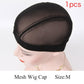 Hair Net Breathable Wig Cap Mesh With Wig Grip