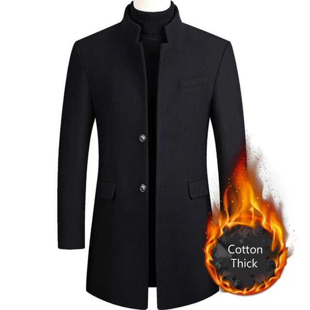 Long Woolen Coat