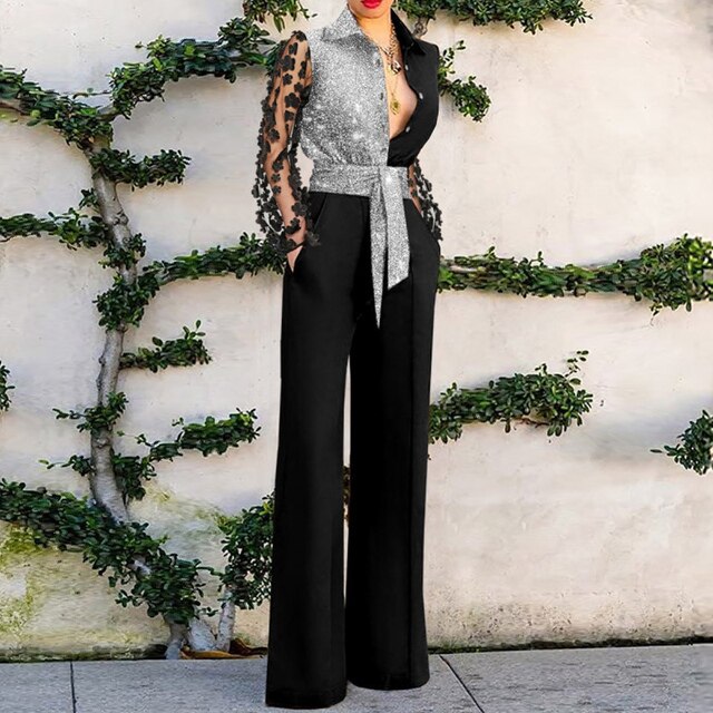 Hipster Lace Jumpsuit for Women