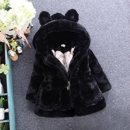 Fashion Hooded Coat for Girls