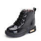 Leather Waterproof Boots Shoes for Girls