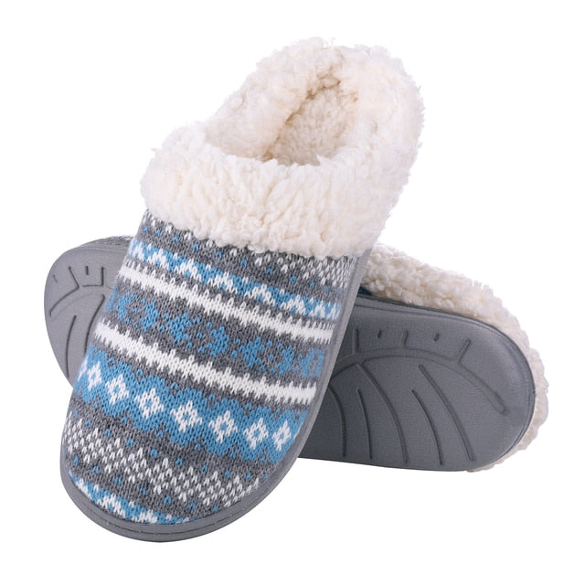 Warm Cotton Slippers For Women