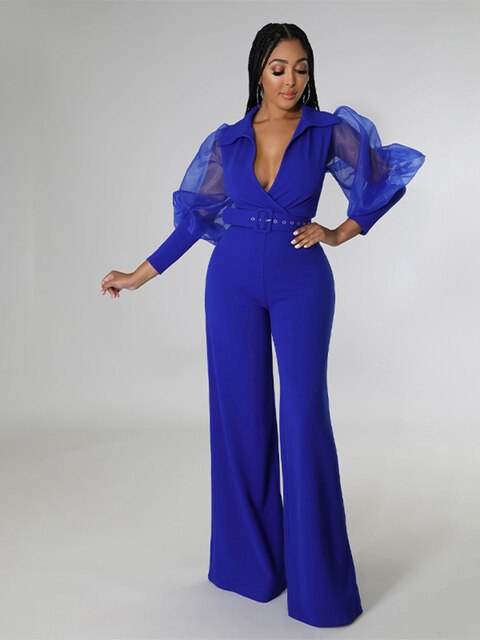 Elegant Jumpsuit with Belt