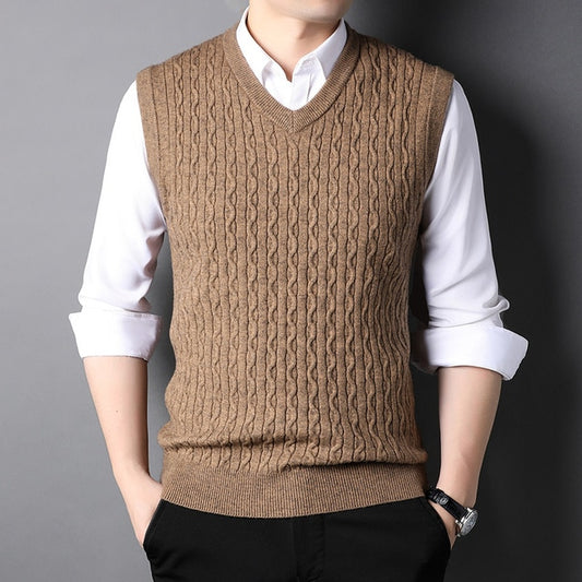 Sweater Pullover Knit Vest