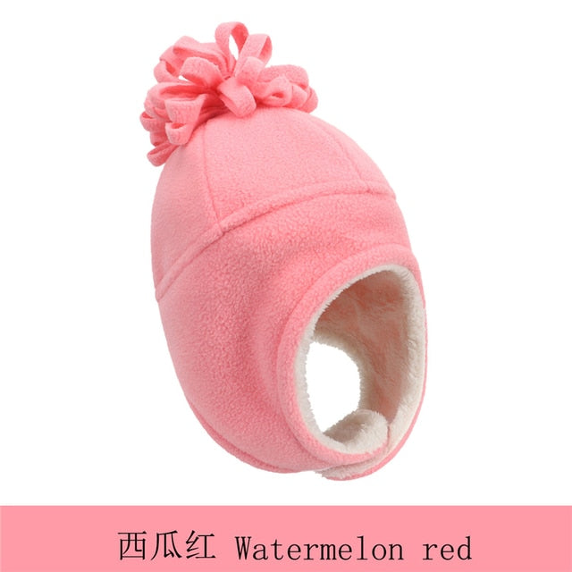Thick Earflap Hat for Toddler Newborn