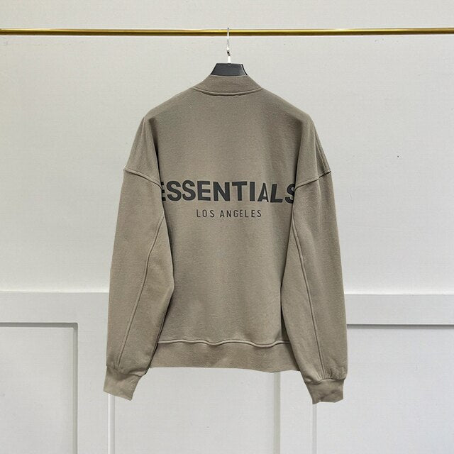 Essentials Baseball Jacket Top