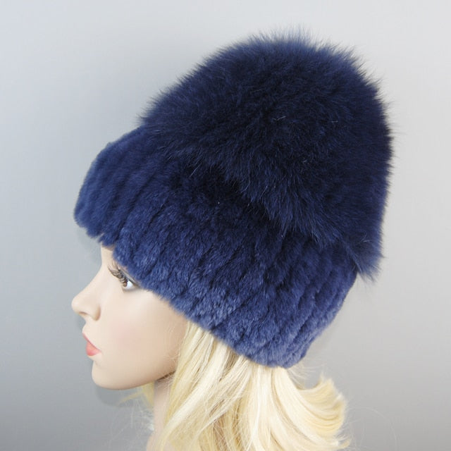 Fur Warm Beanies Hat