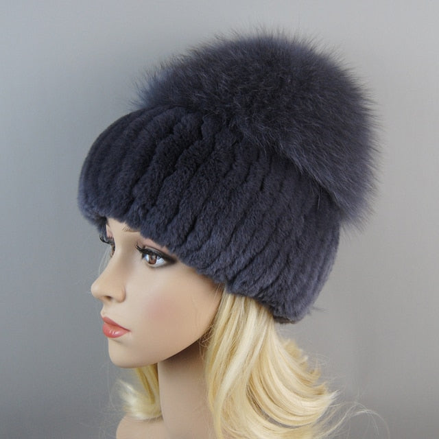 Fur Warm Beanies Hat