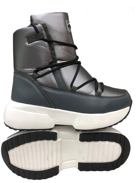 Winter Mid Calf Snow Boots