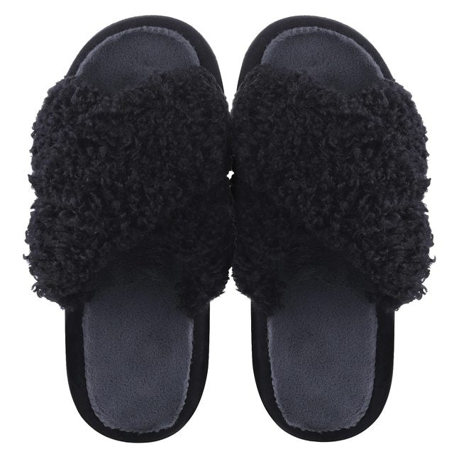 Fuzzy Slippers for Women
