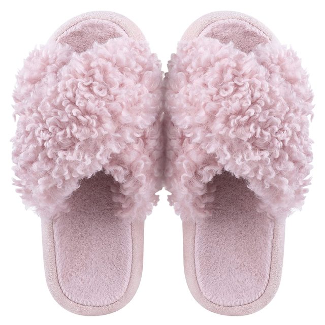 Fuzzy Slippers for Women