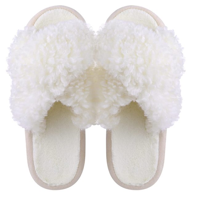 Fuzzy Slippers for Women